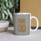 Custom Gray Light Khaki Mug
