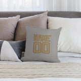 Custom Gray Light Khaki Pillowcase