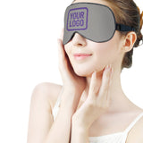 Custom Gray Light Purple Sleep Mask