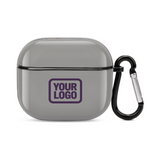 Custom Gray Purple AirPods Case (3rd Generation)