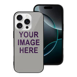 Custom Gray Purple Phone Case