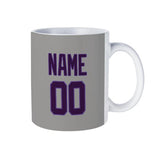 Custom Gray Purple Mug