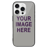 Custom Gray Purple Phone Case