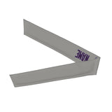 Custom Gray Purple Headband