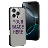 Custom Gray Purple Phone Case