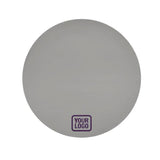 Custom Gray Purple Round Table Cloth