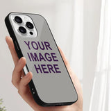 Custom Gray Purple Phone Case