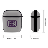 Custom Gray Purple AirPods Case