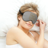 Custom Gray Light Khaki Sleep Mask