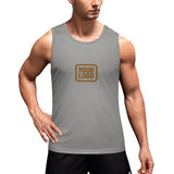 Custom Gray Khaki Men's Tank Top