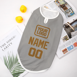 Custom Gray Khaki Pet Vest