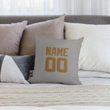 Custom Gray Khaki Pillowcase