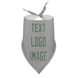 Custom Gray Blue Green Pet Scarf
