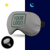 Custom Gray Blue Green Sleep Mask
