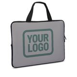 Custom Gray Blue Green Laptop Bag