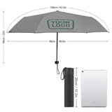 Custom Gray Blue Green Automatic Umbrella