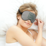 Custom Gray Blue Green Sleep Mask