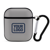 Custom Gray Blue AirPods Case