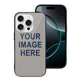 Custom Gray Blue Phone Case