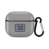 Custom Gray Blue AirPods Case (3rd Generation)