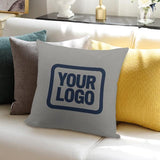 Custom Gray Blue Pillowcase