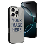 Custom Gray Blue Phone Case