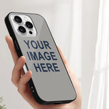 Custom Gray Blue Phone Case