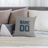 Custom Gray Blue Pillowcase