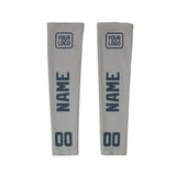 Custom Gray Blue Arm Sleeve