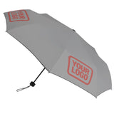 Custom Gray Copper Rose Automatic Umbrella
