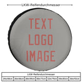 Custom Gray Copper Rose Truck Tires