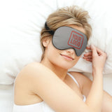 Custom Gray Copper Rose Sleep Mask