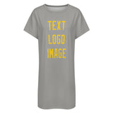 Custom Gray Gold Nachthemd