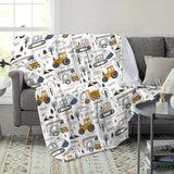 Blanket for Kids Gifts - Let’s Go! Beep! Vroom! - From Parents, Birthday, Christmas, Everyday Encouragement, Motivational
