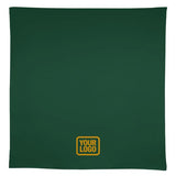 Custom Green Brown Square Table Cloth