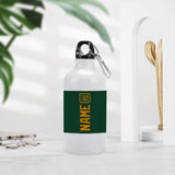 Custom Green Yellow Sports Bottle