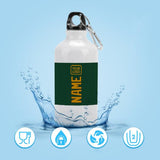 Custom Green Yellow Sports Bottle