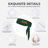 Custom Green Yellow Headband