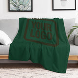 Custom Green Olive Blanket