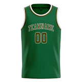 Custom Green & Olive Colors Design Sports Basketball Jersey