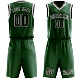 Custom Green Olive Basketball Set