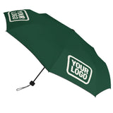 Custom Green Cream Automatic Umbrella