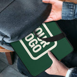 Custom Green Cream Laptop Bag