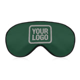 Custom Green Gray Sleep Mask