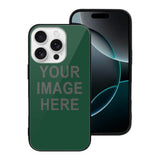 Custom Green Dark Grey Phone Case