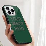 Custom Green Dark Grey Phone Case