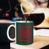 Custom Green Red Mug