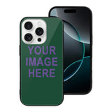Custom Green Light Purple Phone Case