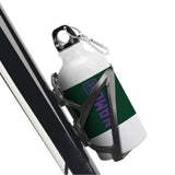 Custom Green Light Purple Sports Bottle