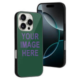 Custom Green Light Purple Phone Case